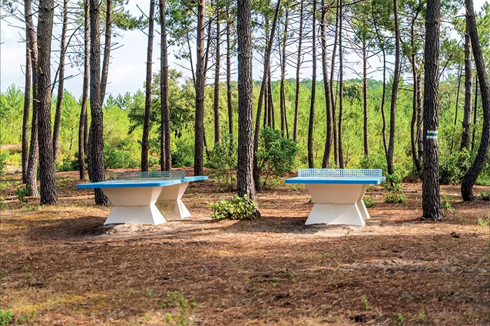 Table de ping pong de Résidences Les Cavales