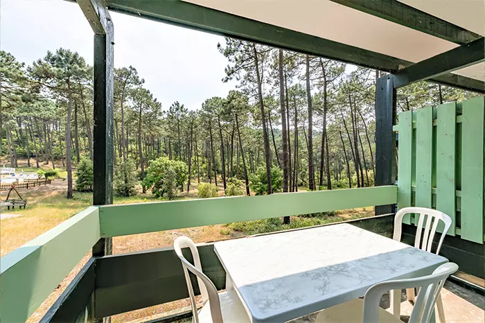 terrasse de Résidences Les Cavales